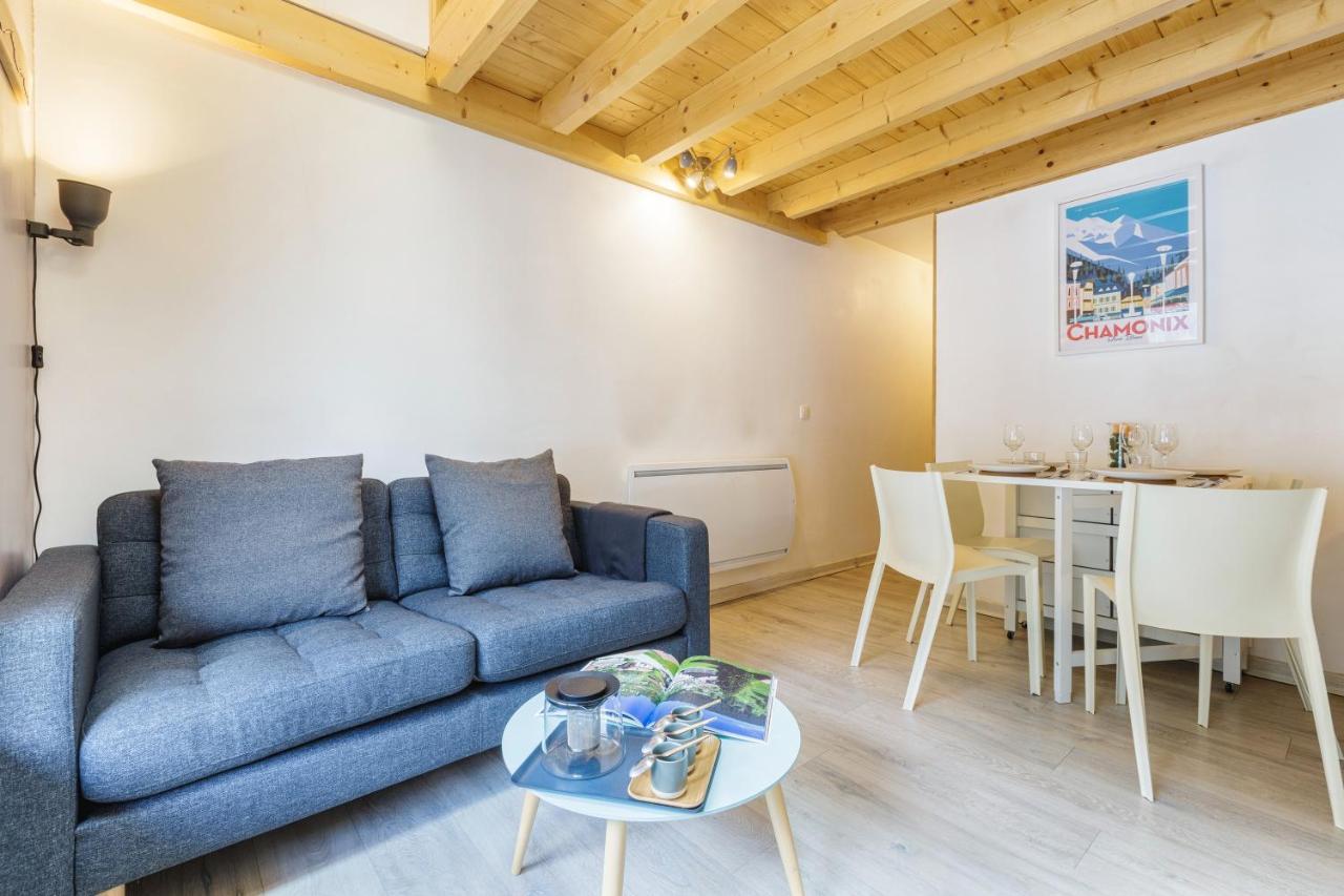 Central Duplex Apartment - Blanc Neige - Happy Rentals Chamonix Luaran gambar